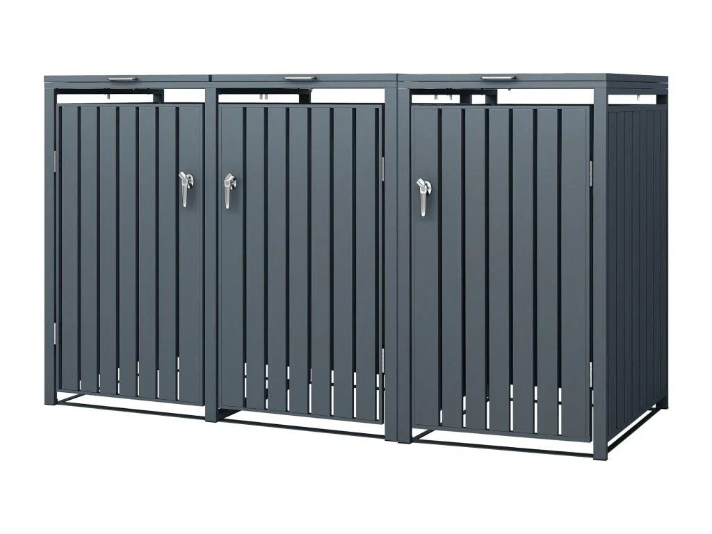 Abri Pour Poubelles - Gris anthracite
