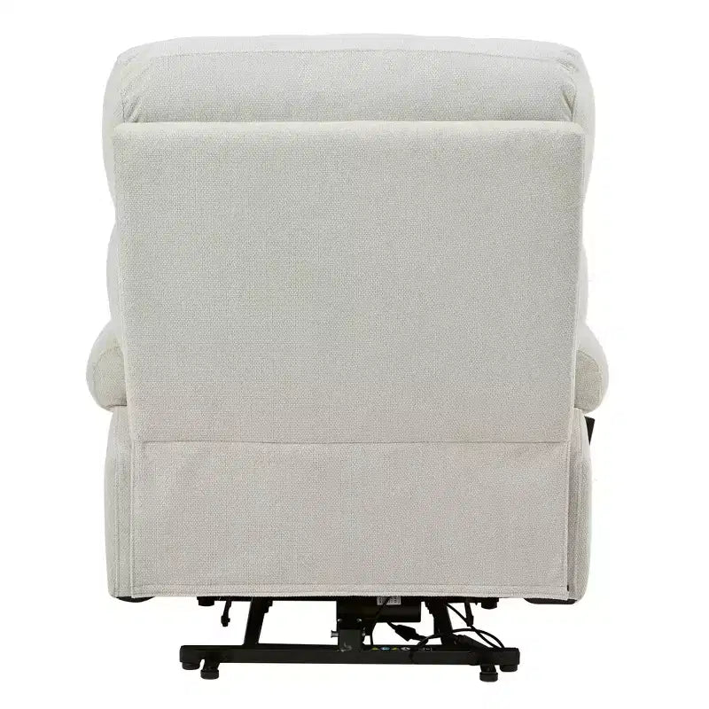 Oversized Power Lift Recliner Chair, Adjustable Reclining Sofa Chair for Elderly, Recliner with Remote Control and Side Pocket