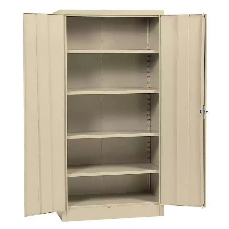 Edsal 36"Wx18"Dx72"H Steel Freestanding Cabinet Beige