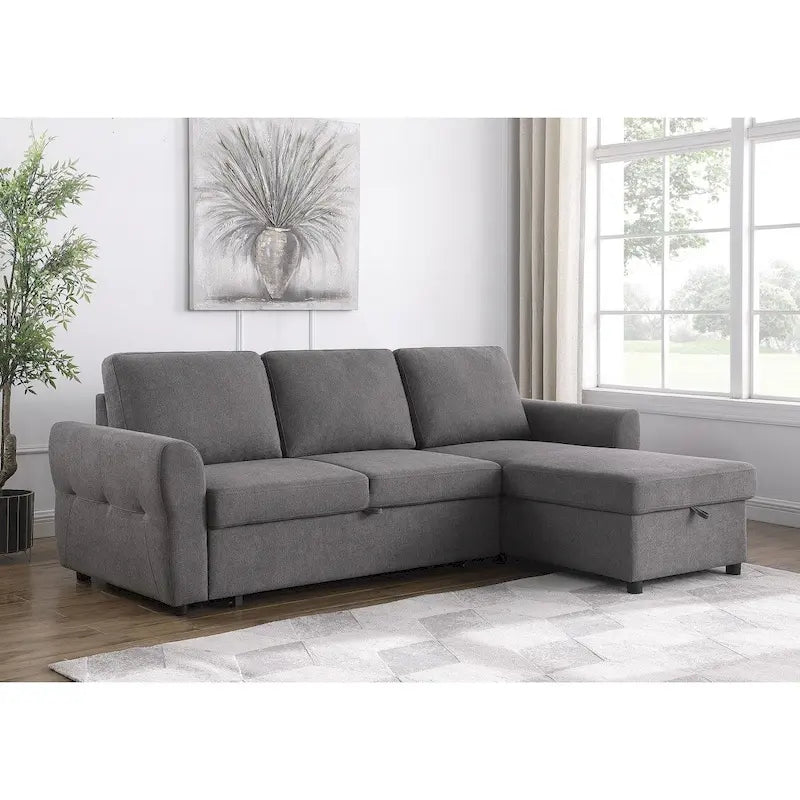 Kenna Sleeper Sofa Sectional with Storage