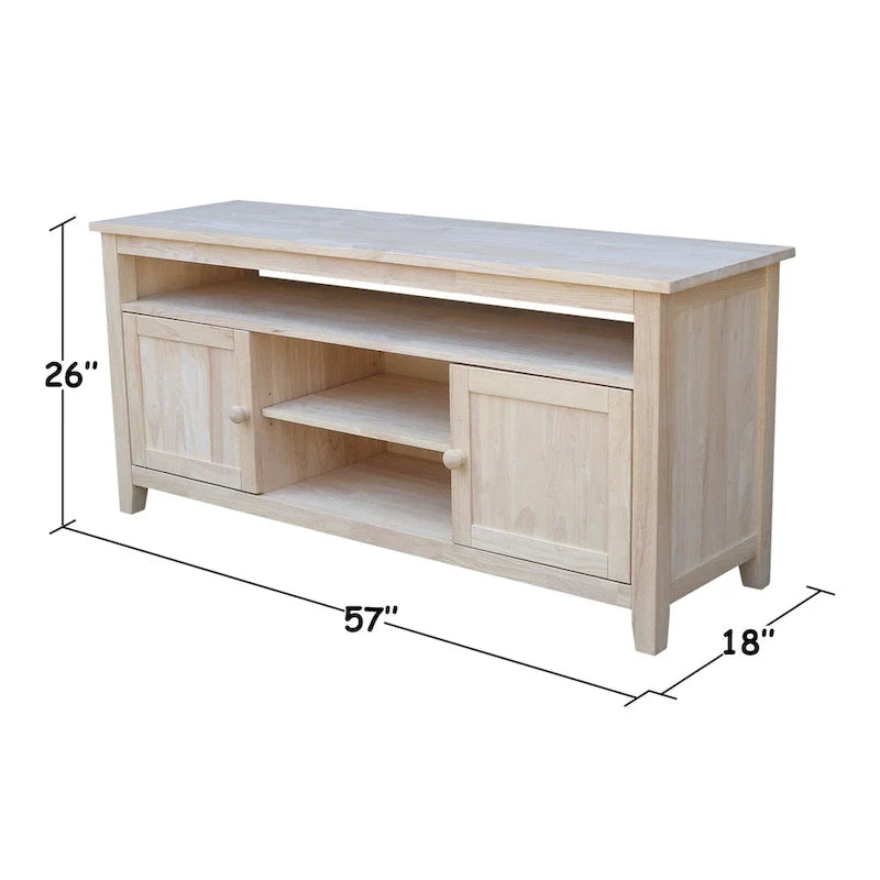 Entertainment / TV Stand with 2 Doors - 57