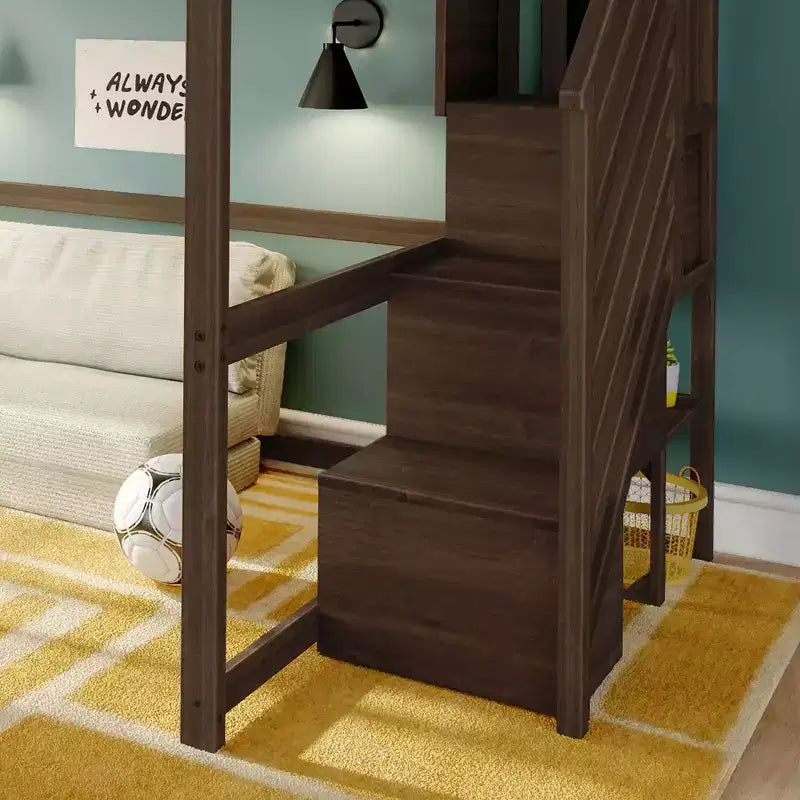 Classic Full High Loft + Staircase