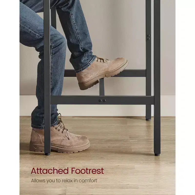 Small High Top Bar Table with Metal Frame – Seats 2