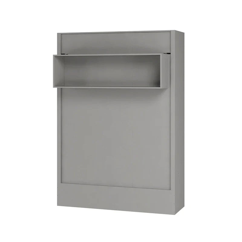 Easy Lift Brazilian Queen Contemporary Murphy Bed with Shelf
