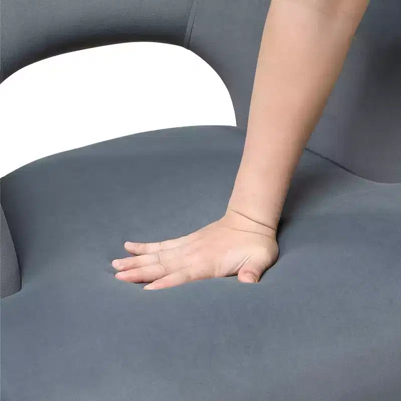 GDFStudio Bennett Contemporary Velvet Upholstered Barrel Accent Chair