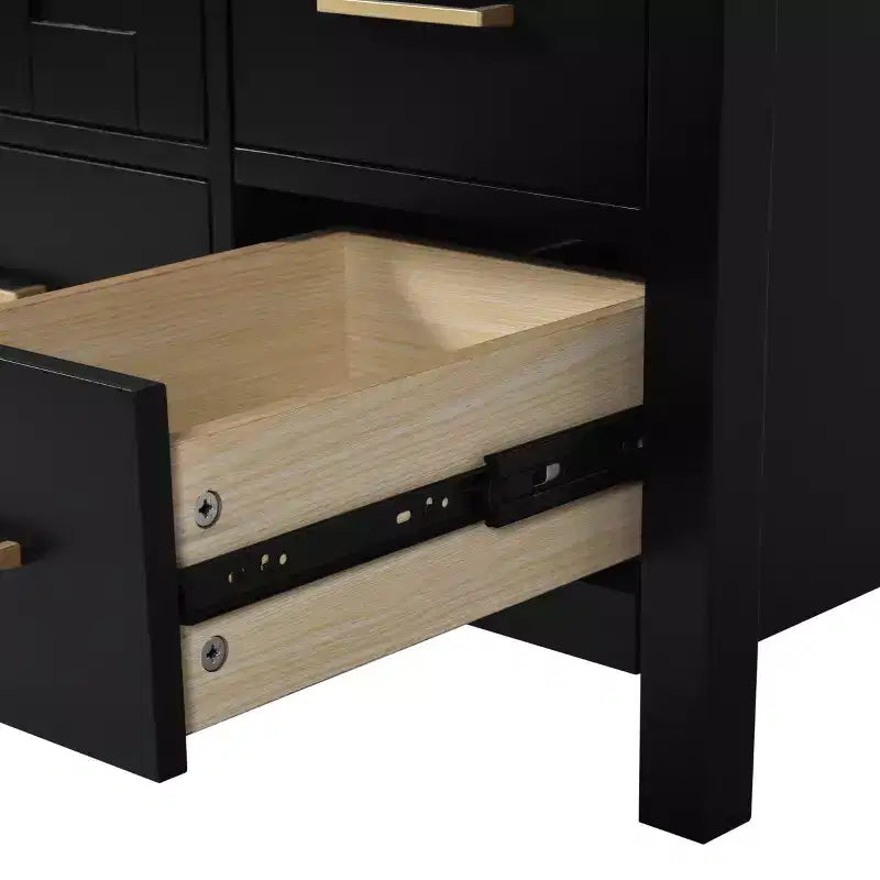 30-Inch Bathroom Vanity with Sink, Storage Drawers & Soft-Close Doors