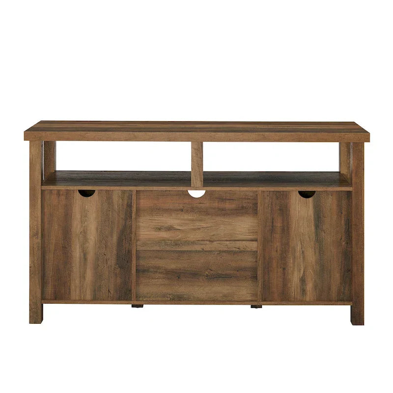 Middlebrook 58-inch Groove Door Highboy TV Stand