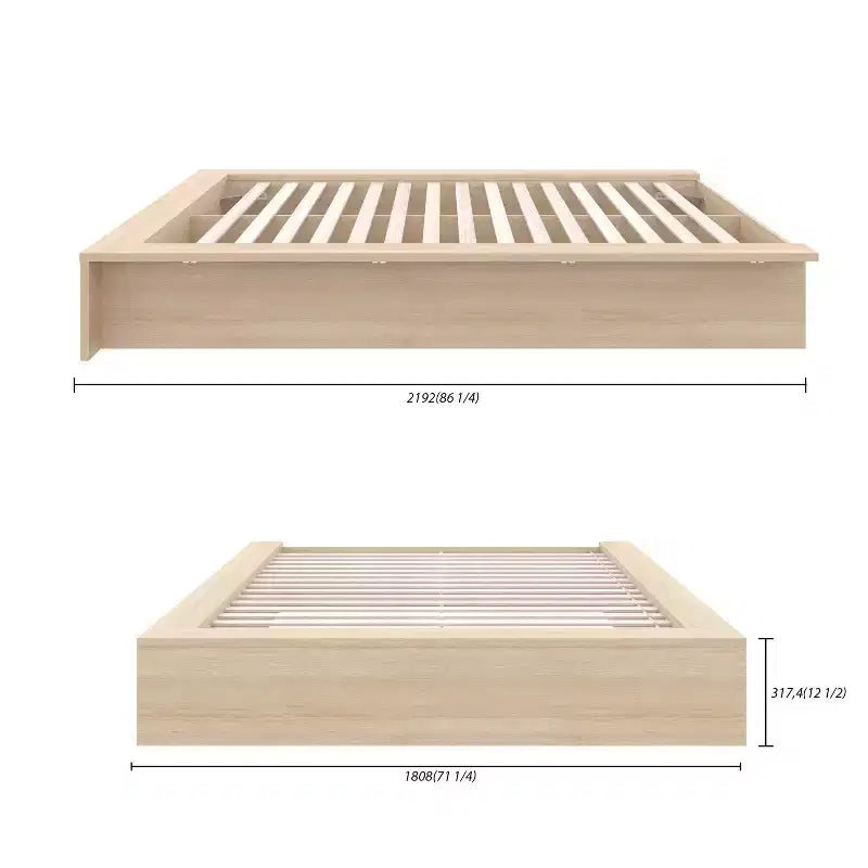 Queen James Platform Bed