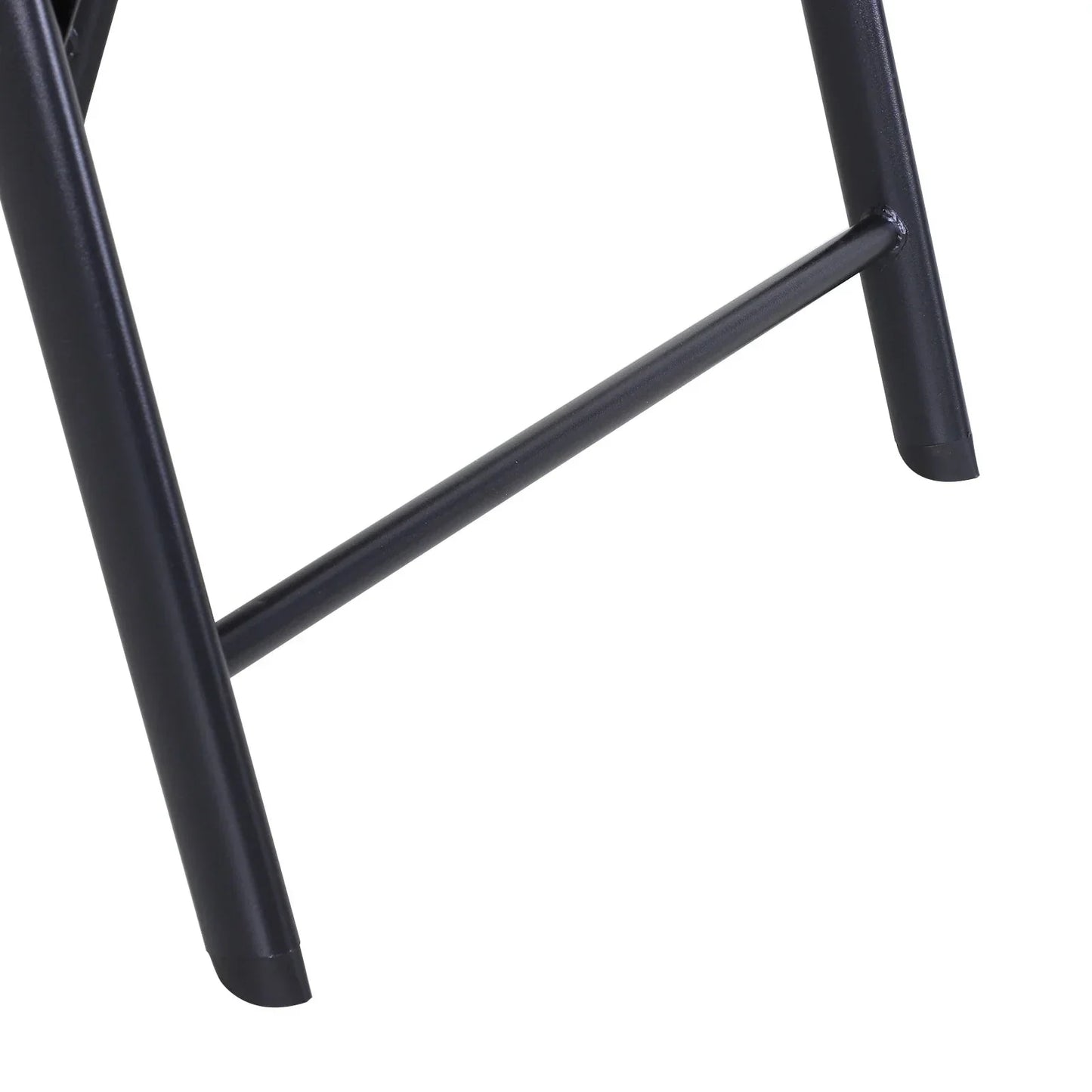 Outsunny 4-piece Folding Patio Chair Set with a Simple & Chic Design, Comfortable for the Deck, Garden, Yard & Travel