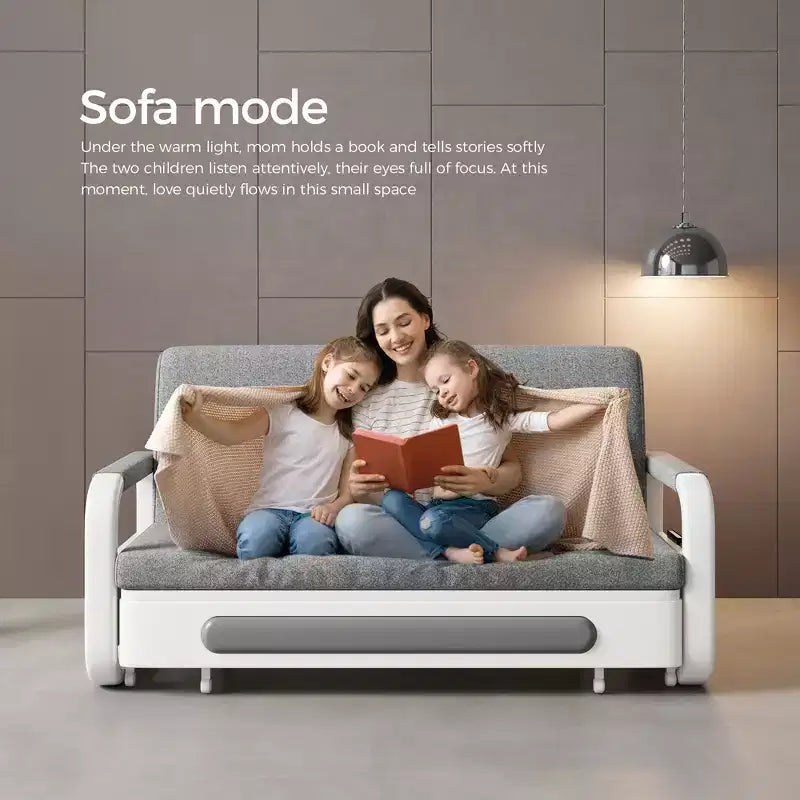 Modern Sofa Bed 62.2" Sleeper Sofa, Folding Mattress Couch
