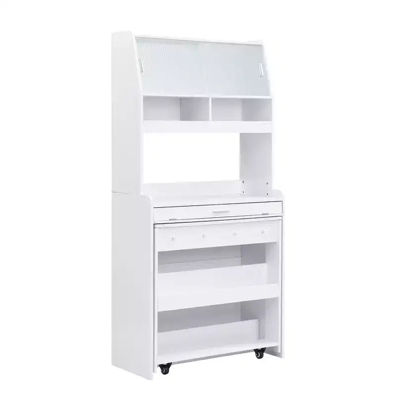 Whisen 33.5 Buffet with Hutch & Foldable Table
