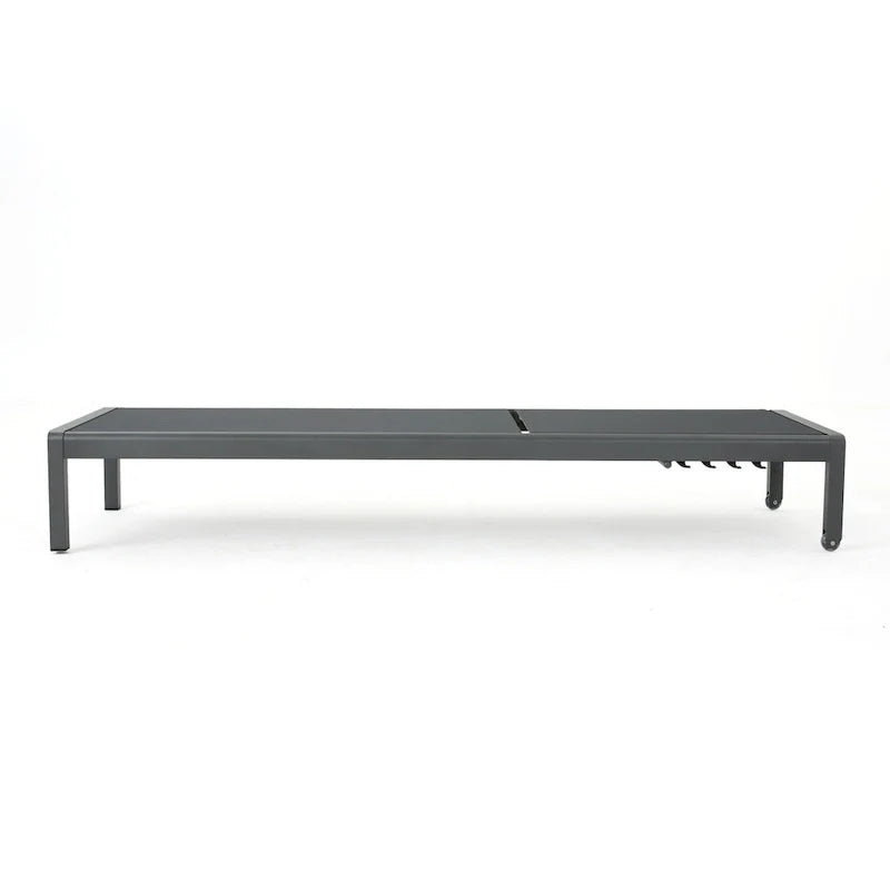 Cape Coral Outdoor Aluminum 3-piece Chaise Lounge Set by Christopher Knight Home