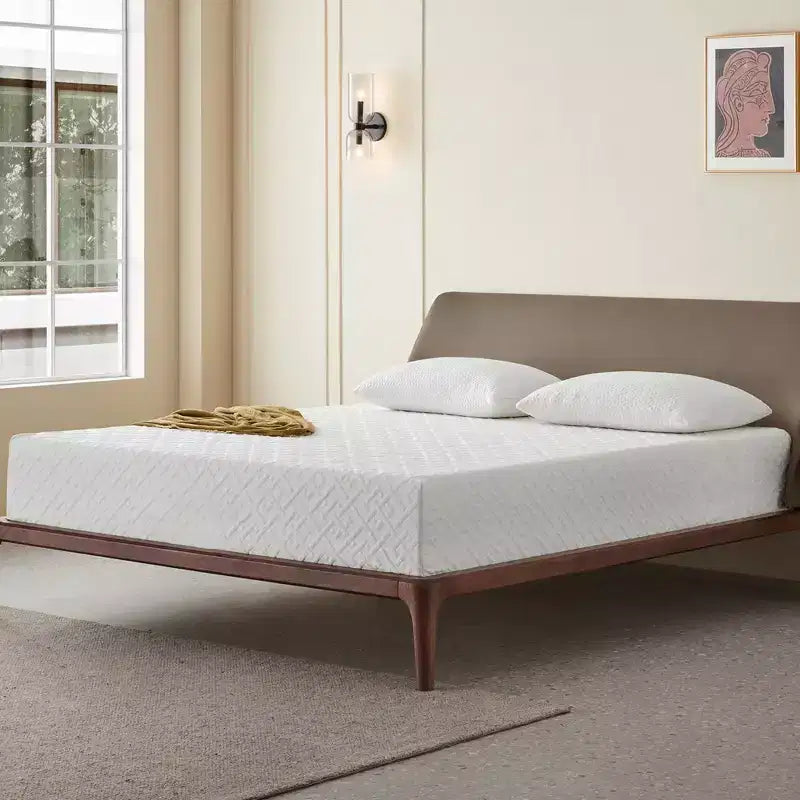 12-Inch Medium Gel Memory Foam Mattress, Queen Size