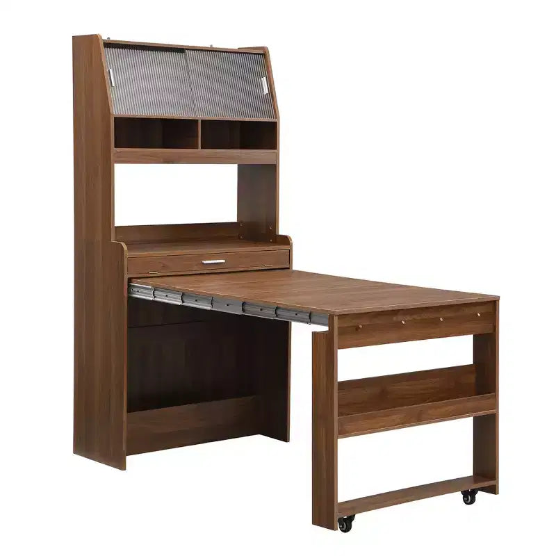 Whisen 33.5 Buffet with Hutch & Foldable Table