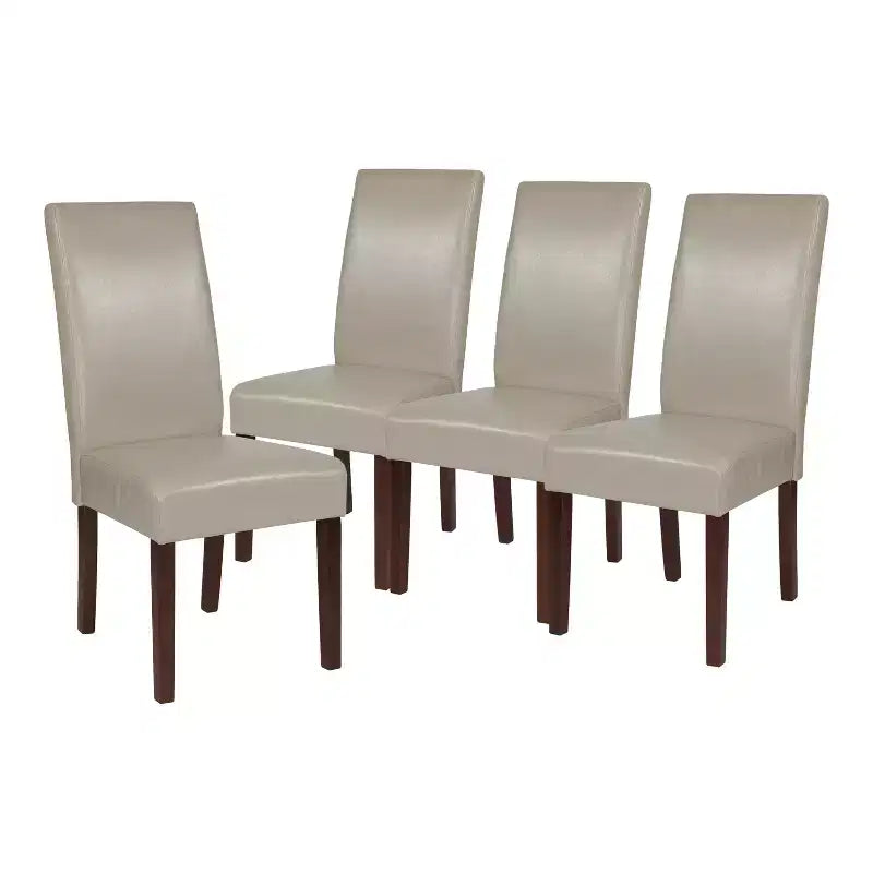 Flash Furniture Set of 4 Greenwich Series Parsons Chairs