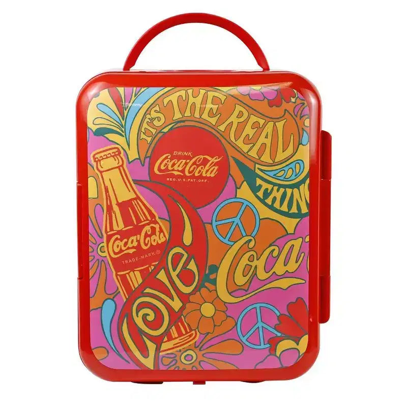 Coca-Cola Peace 1971 Series 4L Cooler/Warmer 12V DC 110V AC Mini Fridge