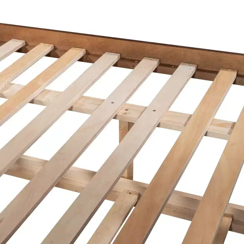 Whisen Full Over Full Wooden Bunk Bed with Twin Size Trundle