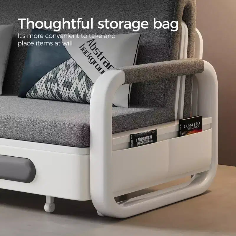 Modern Sofa Bed 62.2" Sleeper Sofa, Folding Mattress Couch