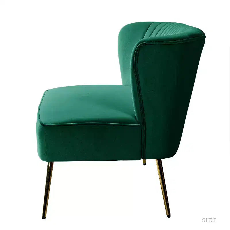 Velvet Nicolas Loveseat Chair Contemporary 2-Seater Sofa for Living Room and Bedroom Tufted Back Loveseat | Karat Home