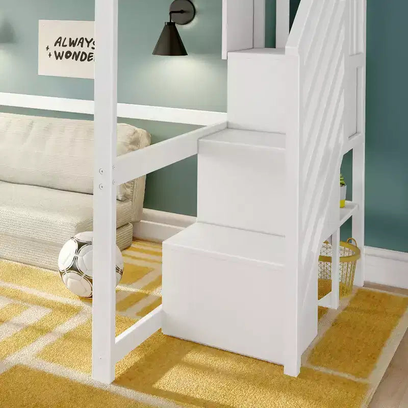 Classic Full High Loft + Staircase