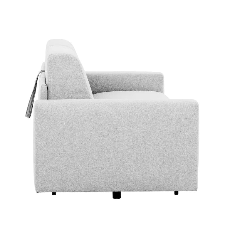 78 in. Full Sleeper Sofa with Memory Foam Mattress