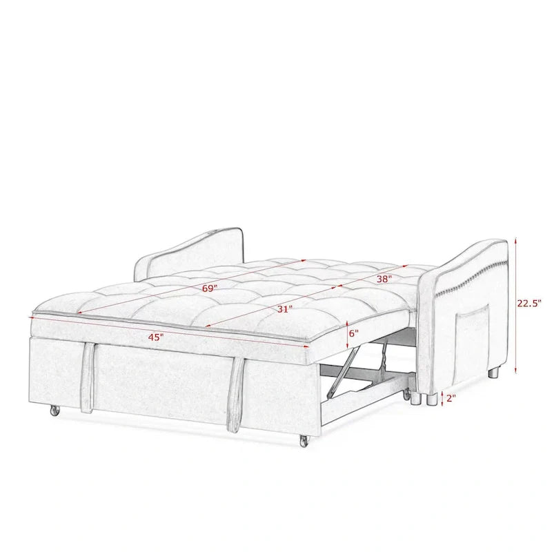 MM Loveseats Sofa Bed
