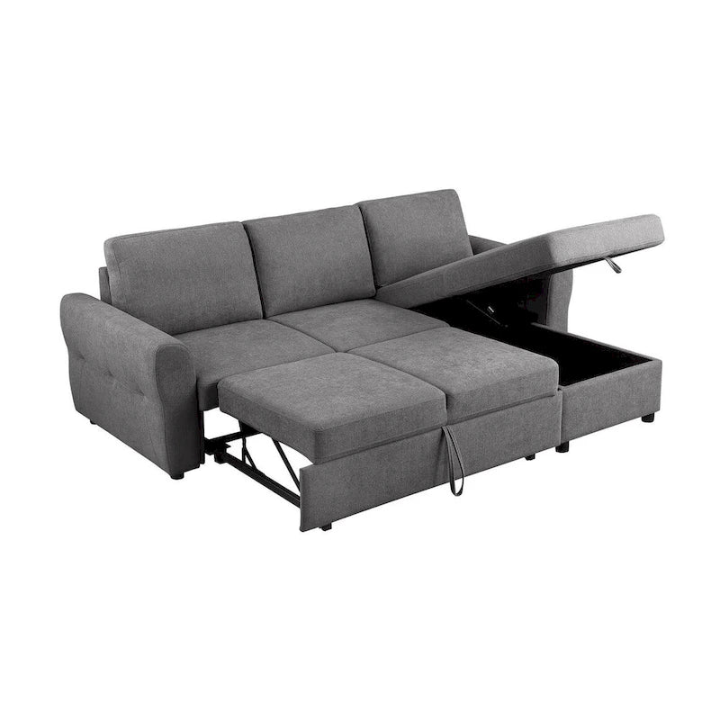 Kenna Sleeper Sofa Sectional with Storage