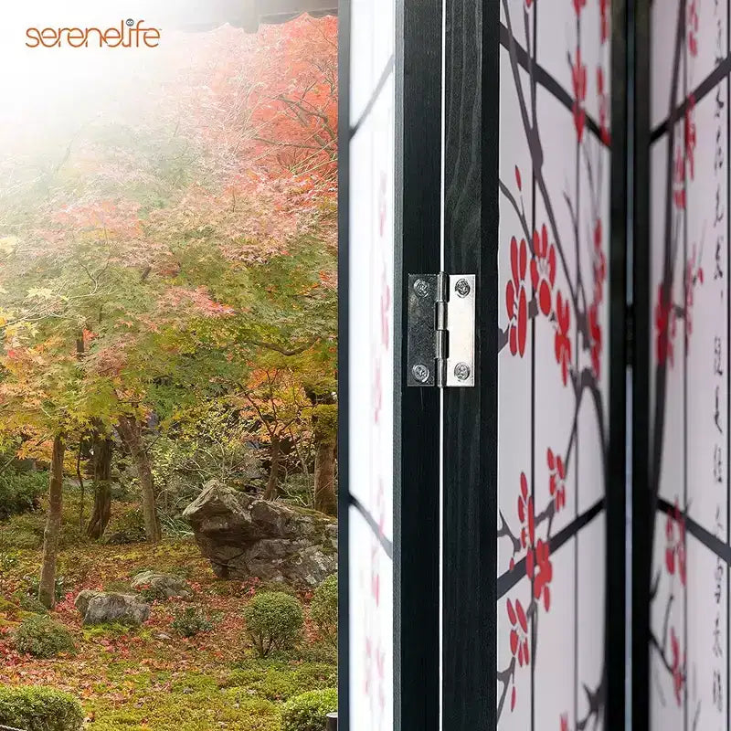 SereneLife 4-Panel Room Divider