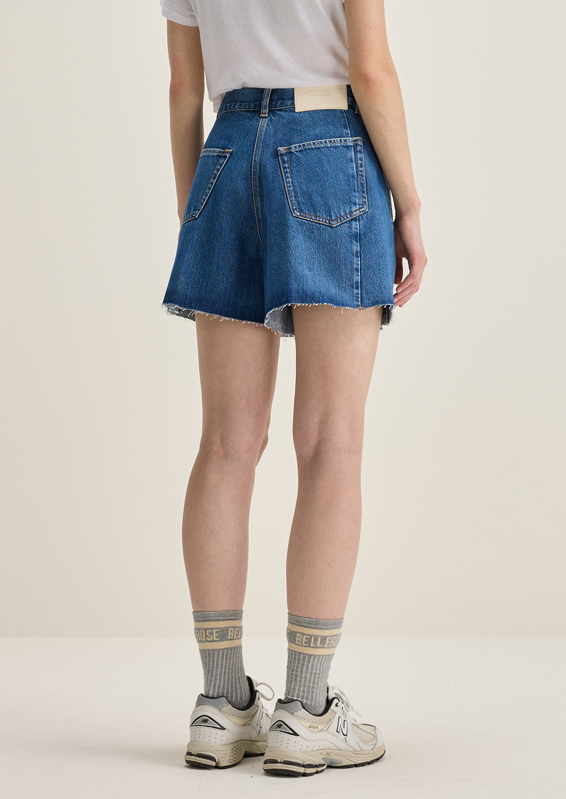 Refreshing and versatile retro blue shorts