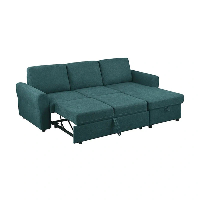 Kenna Sleeper Sofa Sectional with Storage