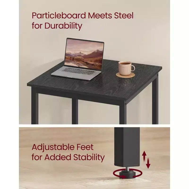 Small High Top Bar Table with Metal Frame – Seats 2