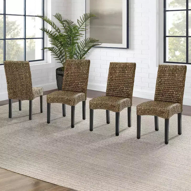 Edgewater Seagrass/Dark Brown