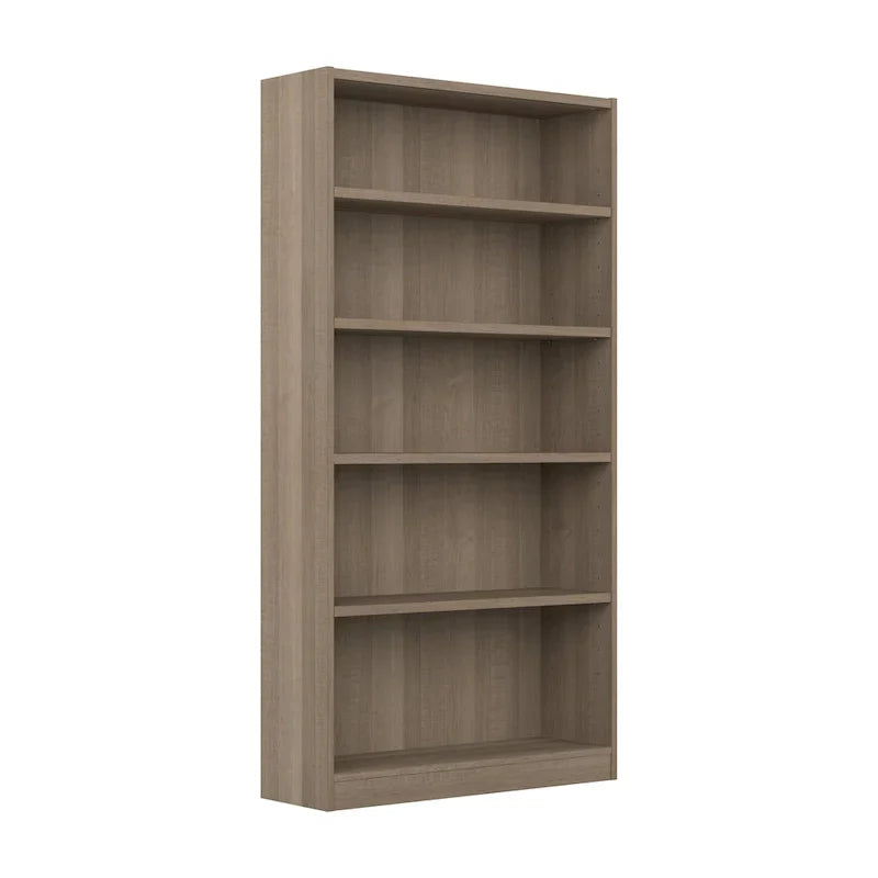 Universal Tall 5 Shelf Bookcase Storage by Bush Furniture