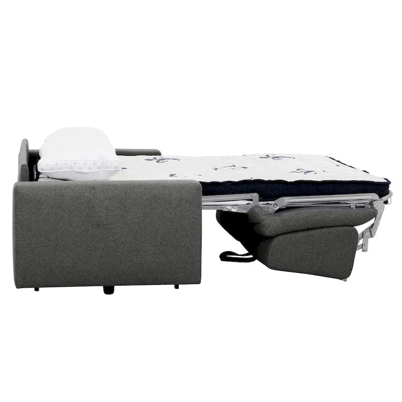 78 in. Full Sleeper Sofa with Memory Foam Mattress