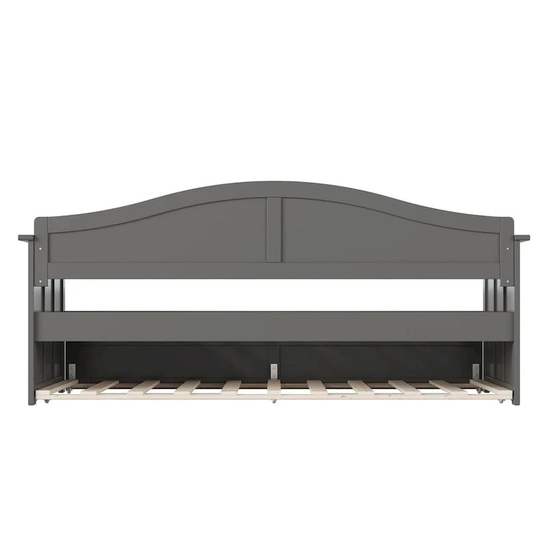 Nantucket Twin Wood Daybed with Twin Size Trundle