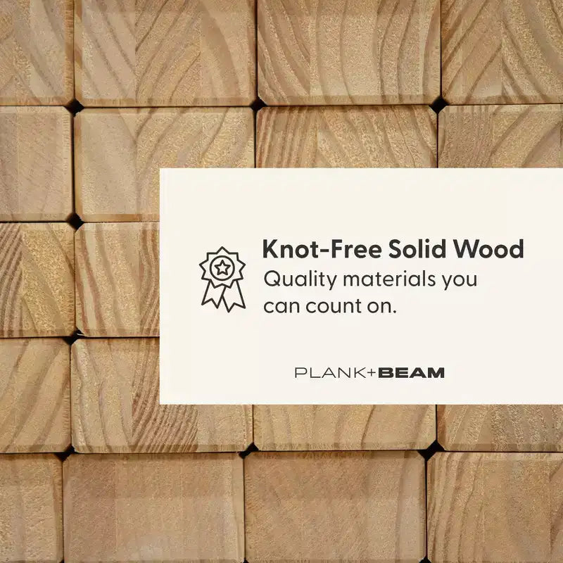 Plank+Beam Solid Wood Twin over Full Bunk Bed with Storage Drawers for Adults/Kids