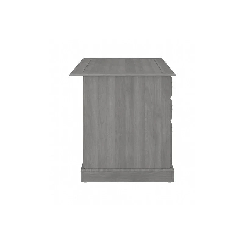 Bush Furniture Saratoga Executive Desk with Drawers and Storage