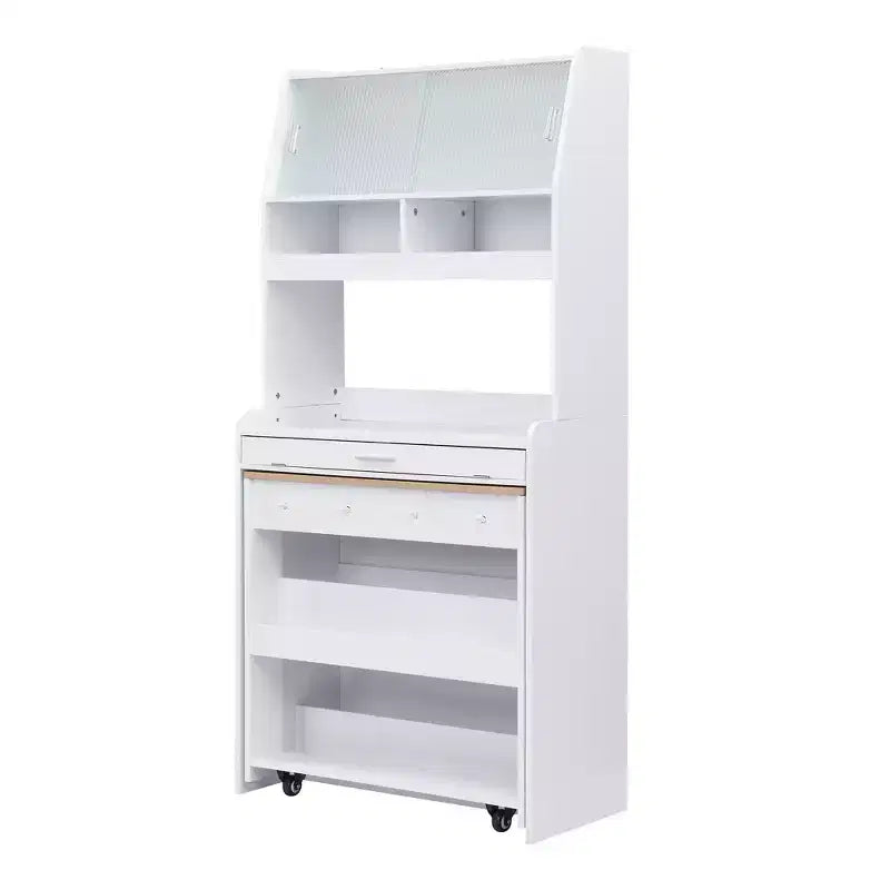 Whisen 33.5 Buffet with Hutch & Foldable Table