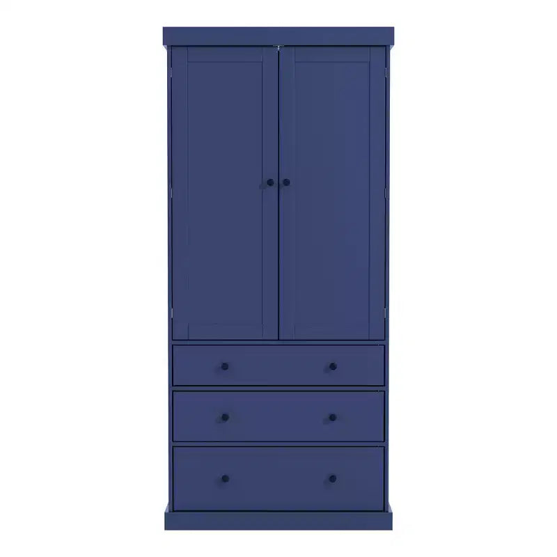 Freestanding Kitchen Pantry Organizer, Cabinet with 3-Adjustable Shelves, 3-Drawers, 8-Door Inner Shelves