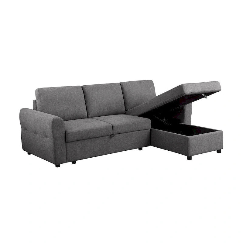 Kenna Sleeper Sofa Sectional with Storage