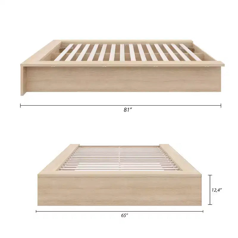 Queen James Platform Bed