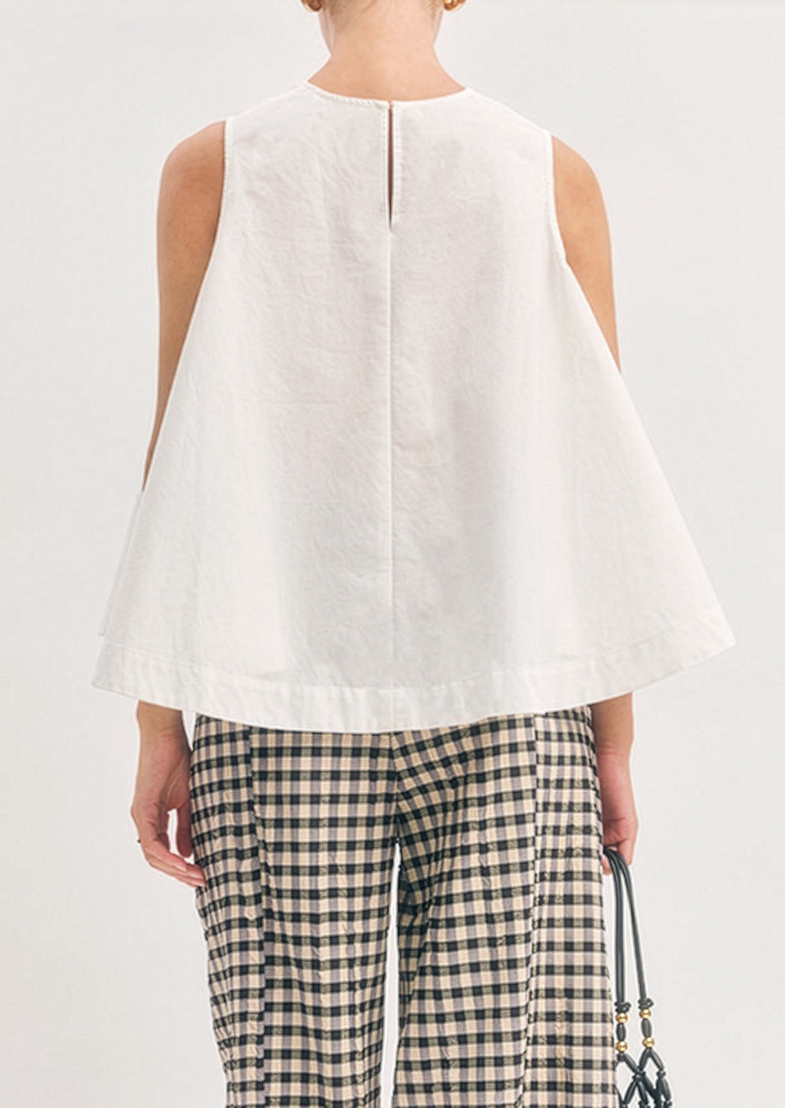 White 100% Cotton Minimalist T-Shirt