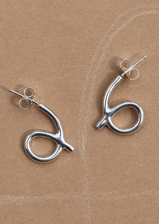 Sterling Silver Earrings with Secure Post Back