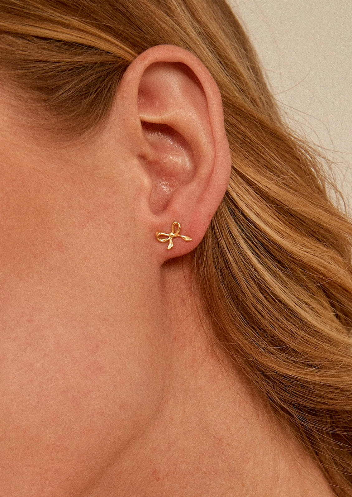 Gold-Plated Sterling Silver Earrings in Multiple Colors Classic Design